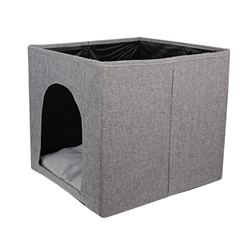 FUTUREORYY Atmungsaktives Katzen Nest Komfortables Katzen Schlafhaus Multifunktionales Katzenhaus für Drinnen für Haustiere Langlebig und Pflegeleicht FUTUREORYY Atmungsaktives Katzen Nest Komfortables Katzen Schlafhaus Multifunktionales Katzenhaus für Drinnen für Haustiere Langlebig und Pflegeleicht von FUTUREORYY