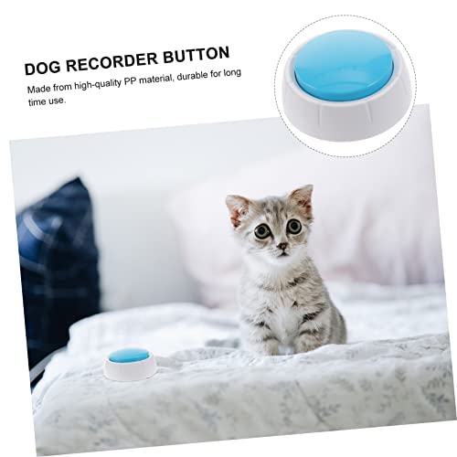 FUTUREORYY Aufzeichnungsbutton für Haustiere Wiederbeschreibbar Lauter Einfach zu Drücken Fördert Kommunikation und Training von Hunden Langlebiges Material für Interaktives und Bindung FUTUREORYY Aufzeichnungsbutton für Haustiere Wiederbeschreibbar Lauter Einfach zu Drücken Fördert Kommunikation und Training von Hunden Langlebiges Material für Interaktives und Bindung von FUTUREORYY