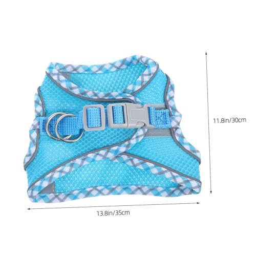 FUTUREORYY Ausbruchsicheres Katzen Geschirr Leine Reflektierend Leichtes Strapazierfähiges Kitten Harness für Kleine Katzen Einfach Anzulegen für Spaziergänge und Outdoor Training FUTUREORYY Ausbruchsicheres Katzen Geschirr Leine Reflektierend Leichtes Strapazierfähiges Kitten Harness für Kleine Katzen Einfach Anzulegen für Spaziergänge und Outdoor Training von FUTUREORYY