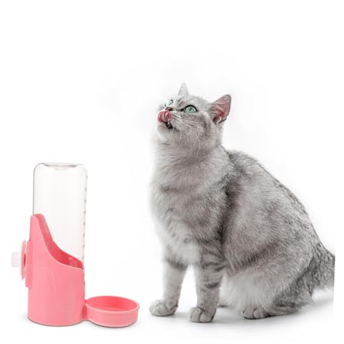 FUTUREORYY Automatischer Hängender Futter Wasserspender für Katzen und Hunde Auslaufsicherer Trinknapf Platzsparend Einfache Befestigung als Praktischer Haustier futterautomat von FUTUREORYY
