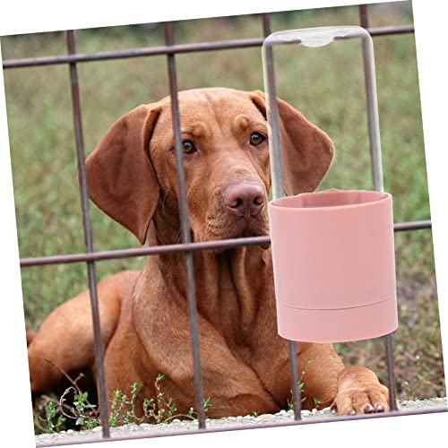 FUTUREORYY Automatischer Haustier Wasserspender Aufhängen Auslaufsicherer Wasserbehälter für Katzenkäfig Langlebig und Praktisch Verhindert Wasserverschütten für Hunde und Katzen von FUTUREORYY