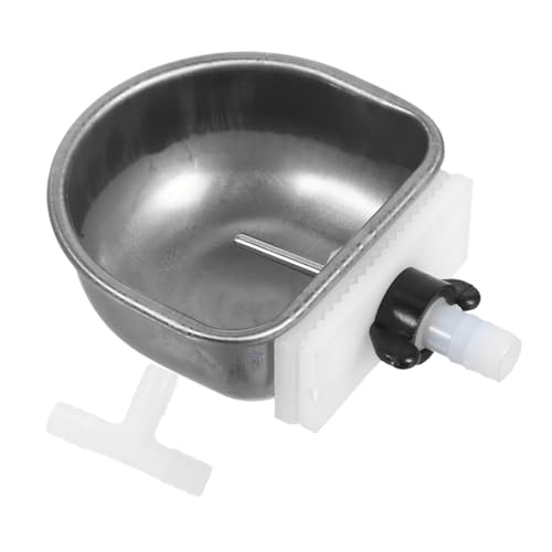 FUTUREORYY Automatischer Wassernapf aus Edelstahl für Kaninchen und Kleine Haustiere Langlebiger Trinkwasserautomat mit Großer Kapazität für Kaninchenkäfige und Ställe Leicht zu Reinigen und von FUTUREORYY