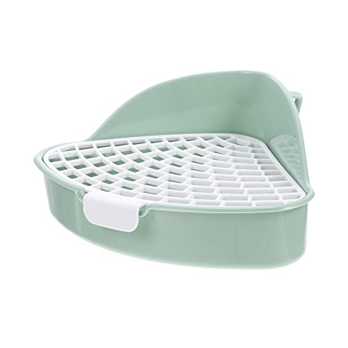 FUTUREORYY Cage Hamster Toilet Dreieckige Kaninchen Toilette für Kleintiere für Meerschweinchen und Hamster aus Hochwertigem Material Rutschfestes Design Leicht zu Reinigen FUTUREORYY Cage Hamster Toilet Dreieckige Kaninchen Toilette für Kleintiere für Meerschweinchen und Hamster aus Hochwertigem Material Rutschfestes Design Leicht zu Reinigen von FUTUREORYY