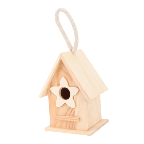 FUTUREORYY DIY Holz Vogelhaus Kreatives Vogel Nest für Garten aus Kiefernholz Bastelprojekte und Gartenverschönerung FUTUREORYY DIY Holz Vogelhaus Kreatives Vogel Nest für Garten aus Kiefernholz Bastelprojekte und Gartenverschönerung von FUTUREORYY