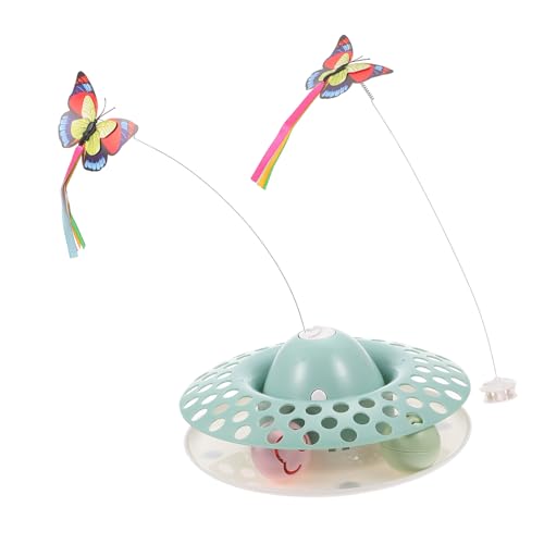 FUTUREORYY Drehbares Katzenspielzeug Mit Interaktivem Katzenminze-Spielzeug Und Selbstunterhaltungs-Design Für Indoor Und Outdoor Nutzung FUTUREORYY Drehbares Katzenspielzeug Mit Interaktivem Katzenminze-Spielzeug Und Selbstunterhaltungs-Design Für Indoor Und Outdoor Nutzung von FUTUREORYY