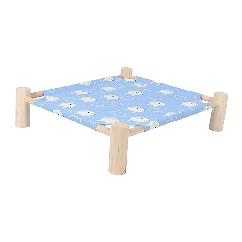 FUTUREORYY Eleviertes Katzenbett für Drinnen Waschbare Katzenliege Atmungsaktiv und Bequem für Gemütliche Schlafplätze für Katzen und Kleine mit Kaninchenmotiv FUTUREORYY Eleviertes Katzenbett für Drinnen Waschbare Katzenliege Atmungsaktiv und Bequem für Gemütliche Schlafplätze für Katzen und Kleine mit Kaninchenmotiv von FUTUREORYY