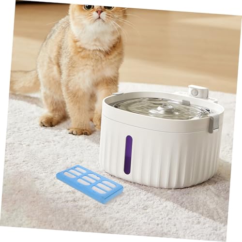 FUTUREORYY Ersatzfilter für Katzenbrunnen mit Aktivkohlefilterbox Langlebiger Wasserspenderfilter für Katzentrinkbrunnen Einfache Installation Stabile Filtermaterialien Praktische Nutzung von FUTUREORYY