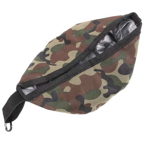 FUTUREORYY Faltbarer Hundenapf für Unterwegs Wasserdichter und Rutschfester Futternapf für Reisen und Outdoor Aktivitäten für Welpen und Katzen Camouflage von FUTUREORYY