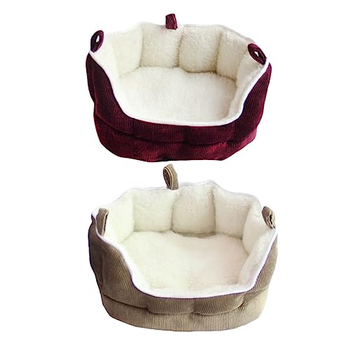 FUTUREORYY Ferret House Kleintier Schlafsofa Hängematte aus Weichem Stoff Gemütliches Kleines Haustierbett für Frettchen Kaninchen Meerschweinchen Hamster Mäuse Warm und mit FUTUREORYY Ferret House Kleintier Schlafsofa Hängematte aus Weichem Stoff Gemütliches Kleines Haustierbett für Frettchen Kaninchen Meerschweinchen Hamster Mäuse Warm und mit von FUTUREORYY