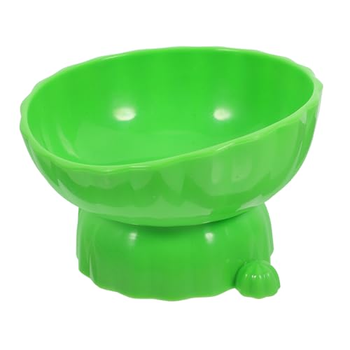 FUTUREORYY Futternapf für Hunde hundetrinknapf Welpe waschbar Haustier drinnen klein hundenäpfe aus Kunststoff Hundenapf Wassernapf für Katzen Katzennapf erhöht Reisenäpfe für Hunde Abs Green von FUTUREORYY