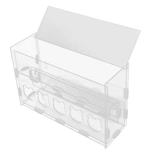 FUTUREORYY Rutin Hühnerfutterspender Mit Wasserbehälter Transparente Futterbox Für Hühner Und Kleine Haustiere Leicht Zu Reinigen Langlebige Materialien Fördert Das Wachstum FUTUREORYY Rutin Hühnerfutterspender Mit Wasserbehälter Transparente Futterbox Für Hühner Und Kleine Haustiere Leicht Zu Reinigen Langlebige Materialien Fördert Das Wachstum von FUTUREORYY