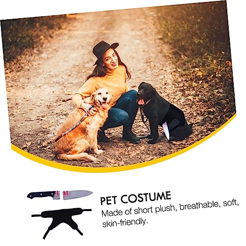 FUTUREORYY Halloween Haustier Harness Blutige Katzenweste Atmungsaktives Plüschkostüm für Kleine Hunde und Katzen Verstellbar Bequem Kreatives Party Accessoire FUTUREORYY Halloween Haustier Harness Blutige Katzenweste Atmungsaktives Plüschkostüm für Kleine Hunde und Katzen Verstellbar Bequem Kreatives Party Accessoire von FUTUREORYY