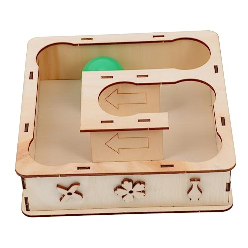 FUTUREORYY Hamster Labyrinth Aus Holz Kreatives Labyrinthhaus Für Rennmäuse Und Kleine Haustiere Stressabbauend Langlebig Sicher Und Gesund Für Hamster Und Ratten von FUTUREORYY