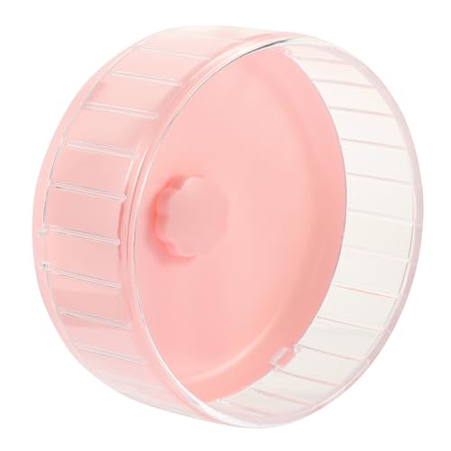 FUTUREORYY Hamster Laufrad Laufspielzeug für Kleine Nager Rutschfestes Trainingsrad zur Stressreduktion Geeignet für Hamster und Kleintiere Zufällige Farbe Zufällige Farbe von FUTUREORYY