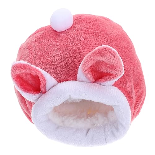 FUTUREORYY Hamster Nest aus Plüsch Warmes Schlafbett für Hamster und Igel Cartoon Design Rosa für Innenbereich und Reisen Pflegeleicht und Gemütlich FUTUREORYY Hamster Nest aus Plüsch Warmes Schlafbett für Hamster und Igel Cartoon Design Rosa für Innenbereich und Reisen Pflegeleicht und Gemütlich von FUTUREORYY