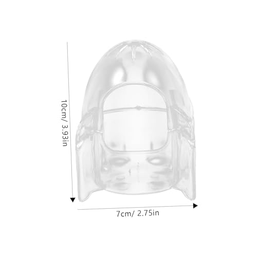 FUTUREORYY Hamster Sandbad Box mit Klarem Design Kompakte Hamster Toilette für Sandbaden und Baden Geeignet für Zwerghamster und Rennmäuse Multifunktionale Kleine Farbe von FUTUREORYY