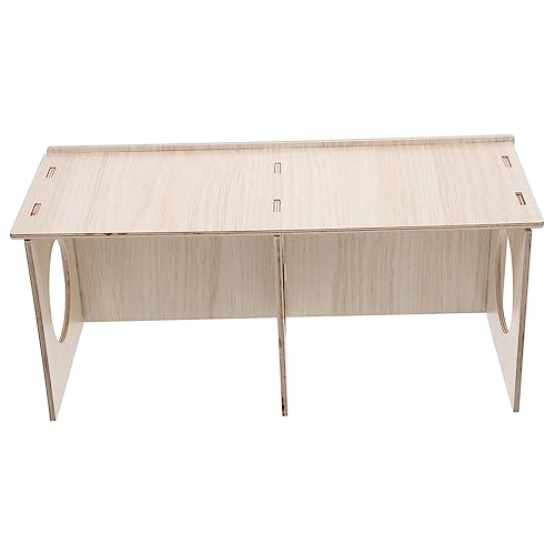 FUTUREORYY Hamster Versteckhaus aus Holz und Praktische Hütte für Hamster Meerschweinchen Kleintiere als Schlafplatz für Optimale FUTUREORYY Hamster Versteckhaus aus Holz und Praktische Hütte für Hamster Meerschweinchen Kleintiere als Schlafplatz für Optimale von FUTUREORYY