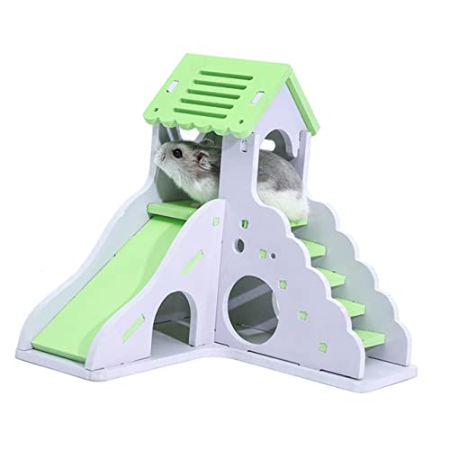 FUTUREORYY Hamsterhaus Aus Farbenfrohes Spielzeugnest Sicheres Schlaf Und Spielversteck Für Hamster Und Kleintiere Langlebig Für Käfige Und Wohnräume Hellgrün FUTUREORYY Hamsterhaus Aus Farbenfrohes Spielzeugnest Sicheres Schlaf Und Spielversteck Für Hamster Und Kleintiere Langlebig Für Käfige Und Wohnräume Hellgrün von FUTUREORYY