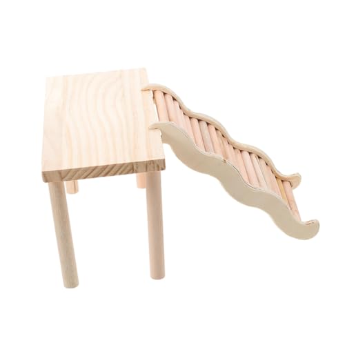 FUTUREORYY Hamsterplattform Hamsterkäfig Rattenständer Hamster Hamsterholz Hamsterständer Plattform Zwerghamster Rattenklettern Meerschweinchen Hamsterkletterplattform Aus Holz von FUTUREORYY