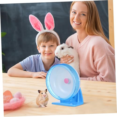 FUTUREORYY Hamsterrad mit Stabilem Stand und Abnehmbarem Design für Zwerghamster und Kleine Haustiere Einfach zu Montieren Langlebiges Laufrad für Sicheres Hamstertraining FUTUREORYY Hamsterrad mit Stabilem Stand und Abnehmbarem Design für Zwerghamster und Kleine Haustiere Einfach zu Montieren Langlebiges Laufrad für Sicheres Hamstertraining von FUTUREORYY