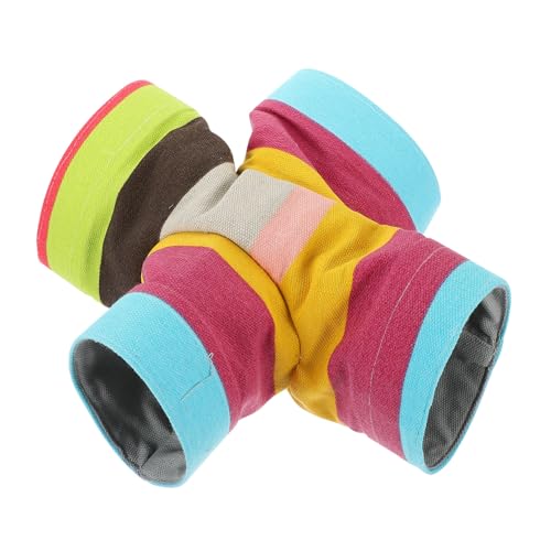 FUTUREORYY Hamsterspieltunnel Hamstertunnel mit 3 Löchern für Haustiere Guinea Hamster hamsterspielzeug lustiges Tunnelspielzeug Hamster -Tunnelspielzeug Segeltuch FUTUREORYY Hamsterspieltunnel Hamstertunnel mit 3 Löchern für Haustiere Guinea Hamster hamsterspielzeug lustiges Tunnelspielzeug Hamster -Tunnelspielzeug Segeltuch von FUTUREORYY