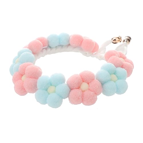 FUTUREORYY Handgefertigtes Katzenhalsband aus Verstellbares Blumiges Design für Kleine Haustiere und Bequem Perfektes Accessoire für Stilvolle Katzen FUTUREORYY Handgefertigtes Katzenhalsband aus Verstellbares Blumiges Design für Kleine Haustiere und Bequem Perfektes Accessoire für Stilvolle Katzen von FUTUREORYY