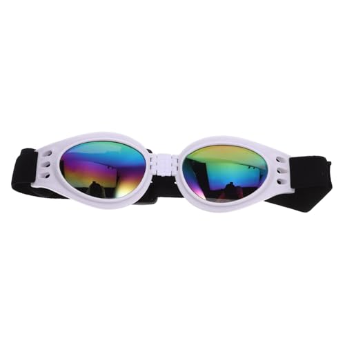 FUTUREORYY Verstellbare Hundesonnenbrille Brille Für Haustiere Uv-Schutz Große/mittelgroße Hunde Faltbar Für Rassen Modisch Für Reisen Und Outdoor-aktivitäten von FUTUREORYY