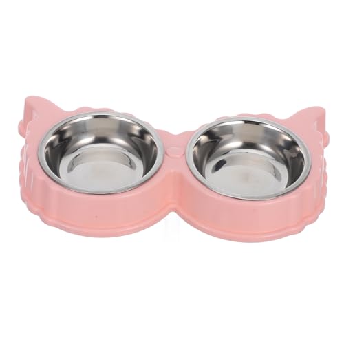 FUTUREORYY Haustier Hund Schüssel Aber Hundenapf Plastikhundschalen großer Futternapf für Hunde Hundegeschirr für kleine Hunde Welpen -Fütterungsschalen Hundefuttermatte Rostfreier Rosa FUTUREORYY Haustier Hund Schüssel Aber Hundenapf Plastikhundschalen großer Futternapf für Hunde Hundegeschirr für kleine Hunde Welpen -Fütterungsschalen Hundefuttermatte Rostfreier Rosa von FUTUREORYY