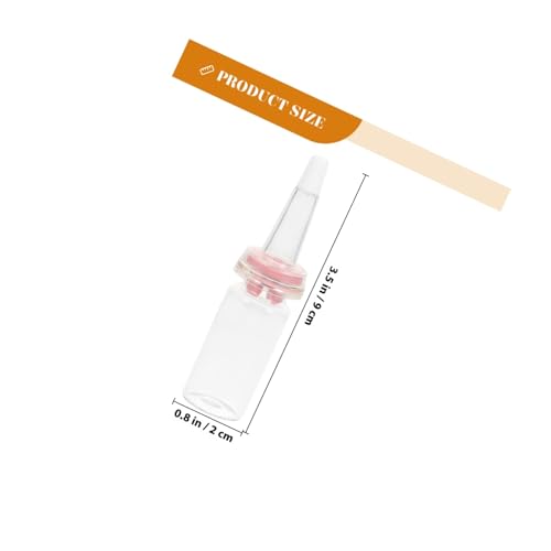 FUTUREORYY Haustier Milchflasche mit Silikon Sauger Leicht und Tragbar Sicherer Futterspender für Hamster Kaninchen und Neugeborene Kleine Tiere Einfach zu Reinigen und Langlebig von FUTUREORYY