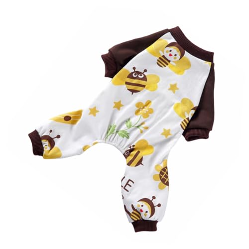 FUTUREORYY Winter Hundepyjama Warmes -Outfit Für Gemusterte Vierbeinige Schlafkleidung Für Hunde Für Drinnen Und Draußen von FUTUREORYY