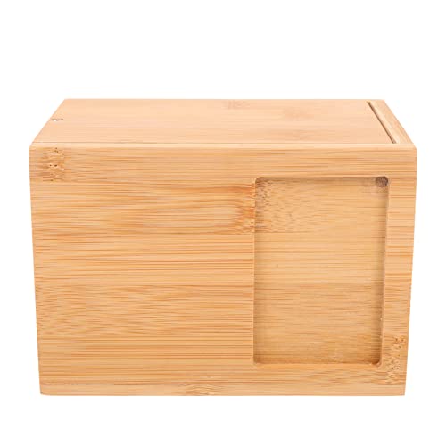 FUTUREORYY Haustier-Souvenir-Box Tierurnen Für Hundeasche Haustier-Hunde-denkmal Haustiersärge Für Katzen Graviert Gravieren Bausatz Einäscherung Personalisiert Name Erinnerung Bambus Khaki von FUTUREORYY