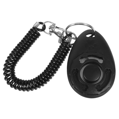 FUTUREORYY Haustier Trainings Clicker aus Leichtem mit Elastischem Handgelenkband Tragbares Hund und Katzen Trainingstool zur Verhaltensförderung und Akustischen Signalerziehung FUTUREORYY Haustier Trainings Clicker aus Leichtem mit Elastischem Handgelenkband Tragbares Hund und Katzen Trainingstool zur Verhaltensförderung und Akustischen Signalerziehung von FUTUREORYY
