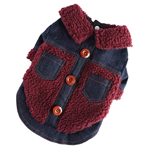 FUTUREORYY Haustier Winterjacke für Atmungsaktive und wasserdichte Hundekleidung Süßes Design Warmes Hundekostüm für Kleine und Mittelgroße Kalte und Besondere Anlässe von FUTUREORYY