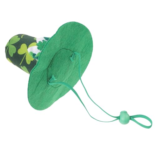 FUTUREORYY Haustierhut für Patrick's Day Niedliche Katzen und Hundemütze mit Design zu Partys und Feiern für Kleine und Mittelgroße von FUTUREORYY
