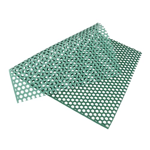 FUTUREORYY Haustierkäfig Matte Grün Langlebige Dichte Lochoberfläche Hygienische Hundekäfig Bodenplatte Robustes Formstabiles Material für Effektive und Cage Isolation von FUTUREORYY