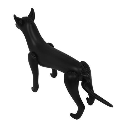 FUTUREORYY Haustierkleidung Kleidungsmodell Ausstellungsständer Für Haustierbekleidung Schaufensterpuppe Für Hunde Ausstellungsstand Für Hundekleidung Kleidung Schaufensterpuppe Black PVC von FUTUREORYY