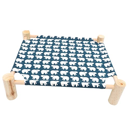 FUTUREORYY Hochgestelltes Katzenbett aus Waschbares Atmungsaktives Katzenbett für Drinnen und Draußen Schlafplatz für Katzen und Kleine Platzsparendes Design für Gemütliches FUTUREORYY Hochgestelltes Katzenbett aus Waschbares Atmungsaktives Katzenbett für Drinnen und Draußen Schlafplatz für Katzen und Kleine Platzsparendes Design für Gemütliches von FUTUREORYY