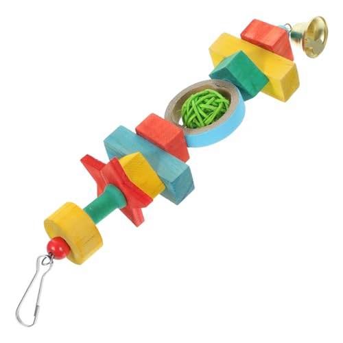 FUTUREORYY Holzvogelspielzeug Barsch Zubehör Für Vogelkäfige Spielzeugvögel Klein Für Vögel Futterspielzeug Für Vogelkäfige Futterkäfig Papagei Haustier Hölzern FUTUREORYY Holzvogelspielzeug Barsch Zubehör Für Vogelkäfige Spielzeugvögel Klein Für Vögel Futterspielzeug Für Vogelkäfige Futterkäfig Papagei Haustier Hölzern von FUTUREORYY