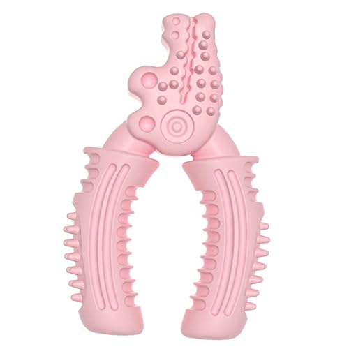 FUTUREORYY Hundekauspielzeug für Welpen Unzerstörbares Kauspielzeug mit Molar Funktion Interaktives zur Zahnpflege Fördert Aktivität und Verringert Langeweile Kirschblütenpink FUTUREORYY Hundekauspielzeug für Welpen Unzerstörbares Kauspielzeug mit Molar Funktion Interaktives zur Zahnpflege Fördert Aktivität und Verringert Langeweile Kirschblütenpink von FUTUREORYY