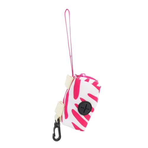 FUTUREORYY Hundekotbeutelspender Tasche aus Atmungsaktivem Material mit Praktischem Aufhängungshaken Tragbarer Kotbeutelhalter für Hundeleine Rucksack und Handtasche Robust und von FUTUREORYY
