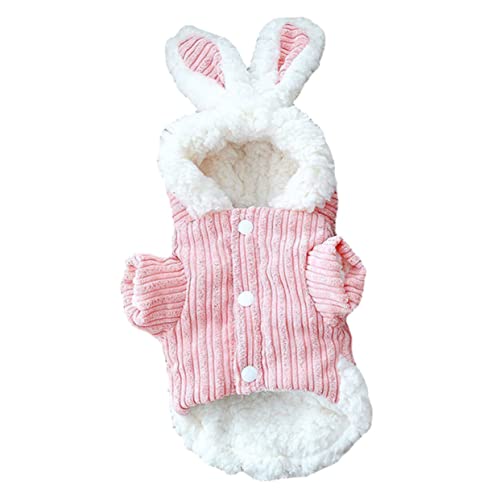FUTUREORYY Hundepullover für Herbst Winter Dicke Weiche Hundejacke mit Hasenmotiv für Kleine Gemütlicher Cosplay Anzug für Partys FUTUREORYY Hundepullover für Herbst Winter Dicke Weiche Hundejacke mit Hasenmotiv für Kleine Gemütlicher Cosplay Anzug für Partys von FUTUREORYY