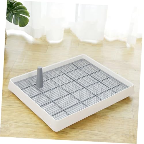 FUTUREORYY Hundetoilette Tray mit Hohem Wasserdichtes Welpentoilettentrainingstablett Robustes Kunststoff Tablett rutschfest Leicht zu Reinigen für Kleine Hunde und Welpen Nordischer Stil FUTUREORYY Hundetoilette Tray mit Hohem Wasserdichtes Welpentoilettentrainingstablett Robustes Kunststoff Tablett rutschfest Leicht zu Reinigen für Kleine Hunde und Welpen Nordischer Stil von FUTUREORYY