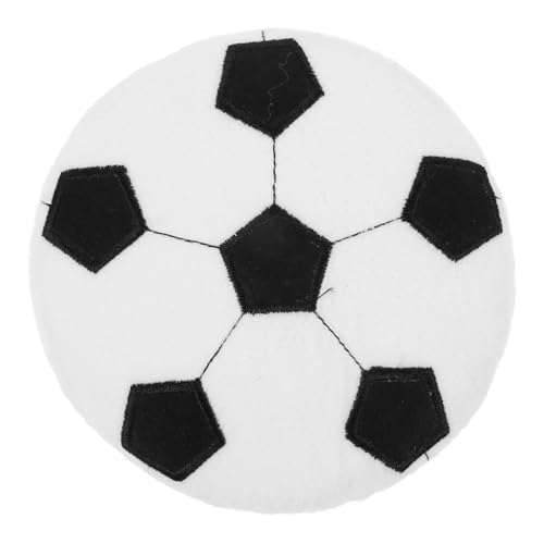 FUTUREORYY Interaktives Hundespielzeug Flying Disc Kauspielzeug Plüsch Fußball Muster für Welpen und Fördert Aktivität Spaß und Natürliche Instinkte Langlebig und Unterhaltsam von FUTUREORYY