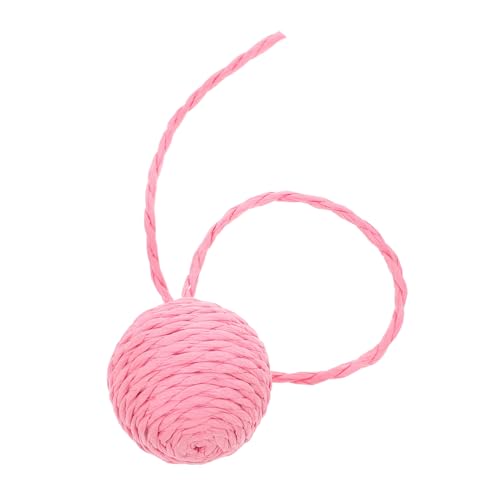 FUTUREORYY Interaktives Katzenspielzeug Sisal Papierseilball mit Glocke und Austauschbarem Langlebiges Zubehör für Kratzbaum Katzenkletterwand Einfach zu Montieren für Kätzchen Spielspaß und von FUTUREORYY