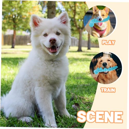 FUTUREORYY Interaktives Kauspielzeug für Hunde Niedlicher Raupenform Robustes Molaren für Große Hunde Fördert Zahnpflege und Spielerische Bindung zwischen Haustier und Halter Leuchtendes von FUTUREORYY
