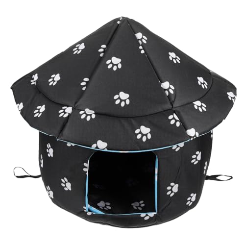 FUTUREORYY Komfortables Katzenhaus Für Draußen Wasserdichtes Und Isoliertes Katzenbett Für Abnehmbar Und Für Katzen Und Kleine Hunde FUTUREORYY Komfortables Katzenhaus Für Draußen Wasserdichtes Und Isoliertes Katzenbett Für Abnehmbar Und Für Katzen Und Kleine Hunde von FUTUREORYY