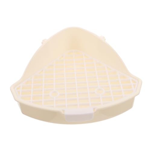 FUTUREORYY Kaninchen Toilettenschale für Kleintiere Dreieckige Ecktoilette aus Robustem Kunststoff Platzsparendes Design für Ratten und Meerschweinchen Leicht zu Reinigen für FUTUREORYY Kaninchen Toilettenschale für Kleintiere Dreieckige Ecktoilette aus Robustem Kunststoff Platzsparendes Design für Ratten und Meerschweinchen Leicht zu Reinigen für von FUTUREORYY