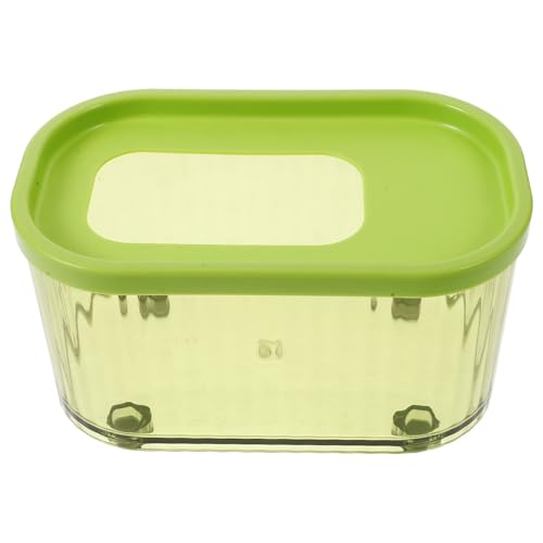 FUTUREORYY Kasten Vogelbad Becken Für Badewanne Vogelbäder Drinnen Vogelzubehör Vögel Liefern Vogelkäfigbad Papageienbad Papageien-duschbehälter Aus Kunststoff P.s Light Green von FUTUREORYY