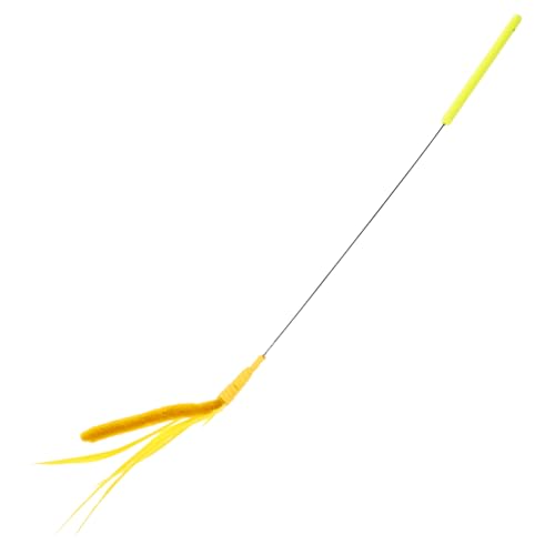 FUTUREORYY Katze lustiges Stick-Katzenspielzeug Interaktives Katzenspielzeug Katze unterhaltsames Kitten katzenspielzeug für Kitten Kätzchen Katze Zauberstab FUTUREORYY Katze lustiges Stick-Katzenspielzeug Interaktives Katzenspielzeug Katze unterhaltsames Kitten katzenspielzeug für Kitten Kätzchen Katze Zauberstab von FUTUREORYY