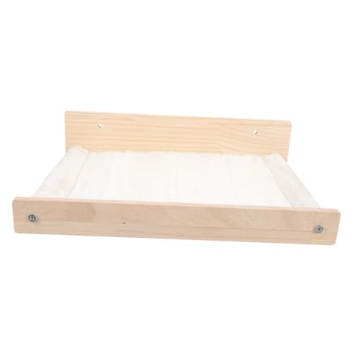 FUTUREORYY Katzen -Hängemattenspielzeug Katzenbett-Hängematte drinnen Katzenhängematte an der Wand montiert katzenspielzeug Katzenkletter -Hängematte Katze Hängemattenmauer montiert hölzern von FUTUREORYY